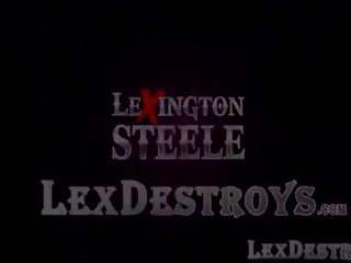 Wild and busty Brooke Wylde gets destroyed by Lexginton Steele