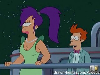 Futurama hentai - cheer upp leela